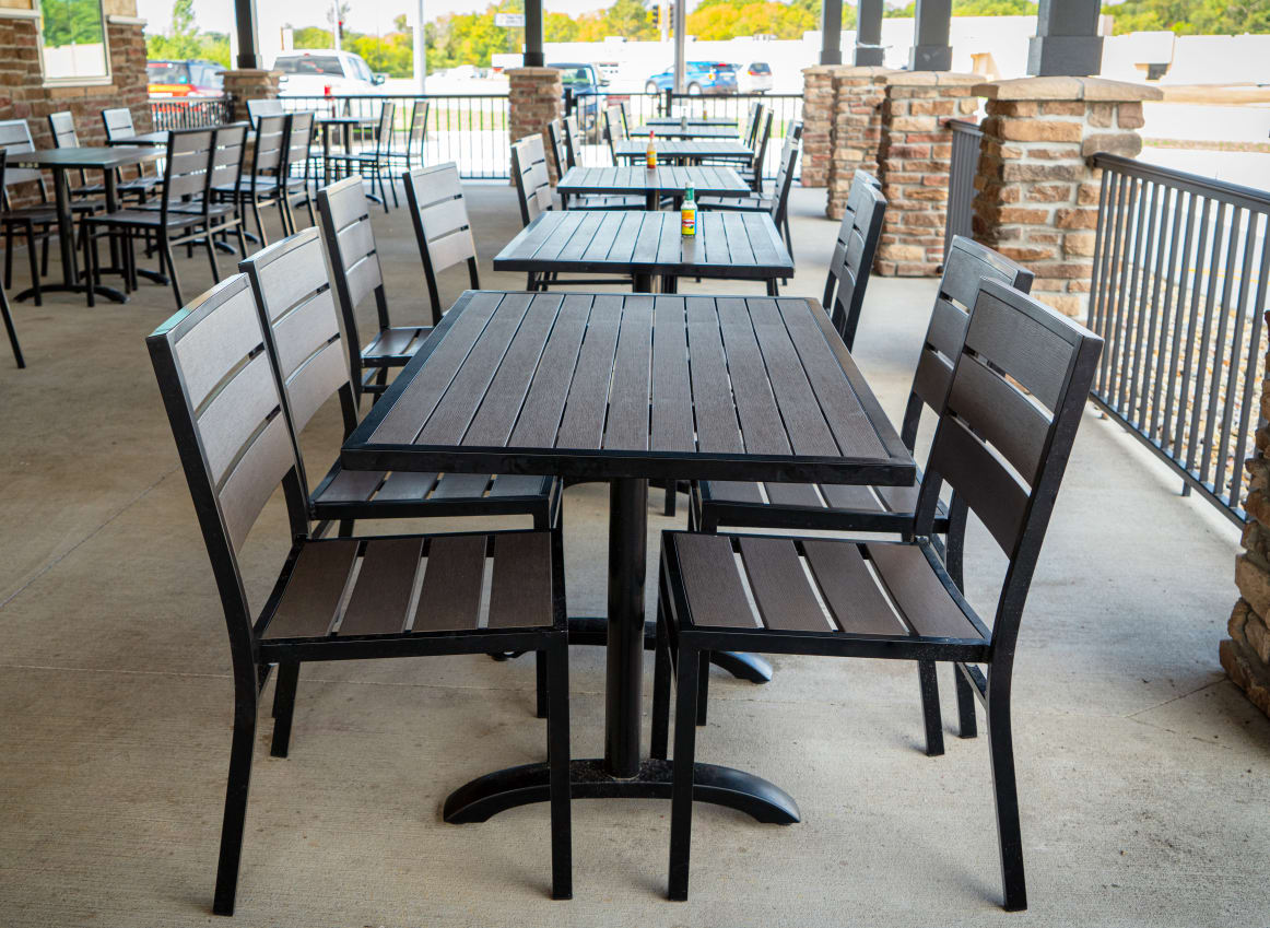 Commercial Outdoor Furniture Restaurant Patio Furniture Tables Chairs Booths