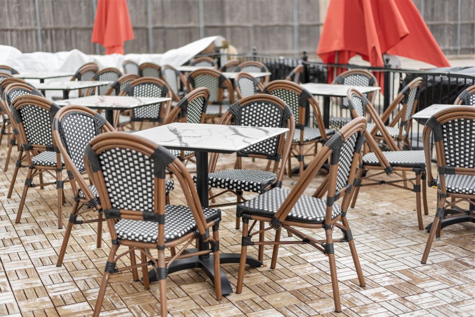 Commercial outdoor chairs sale