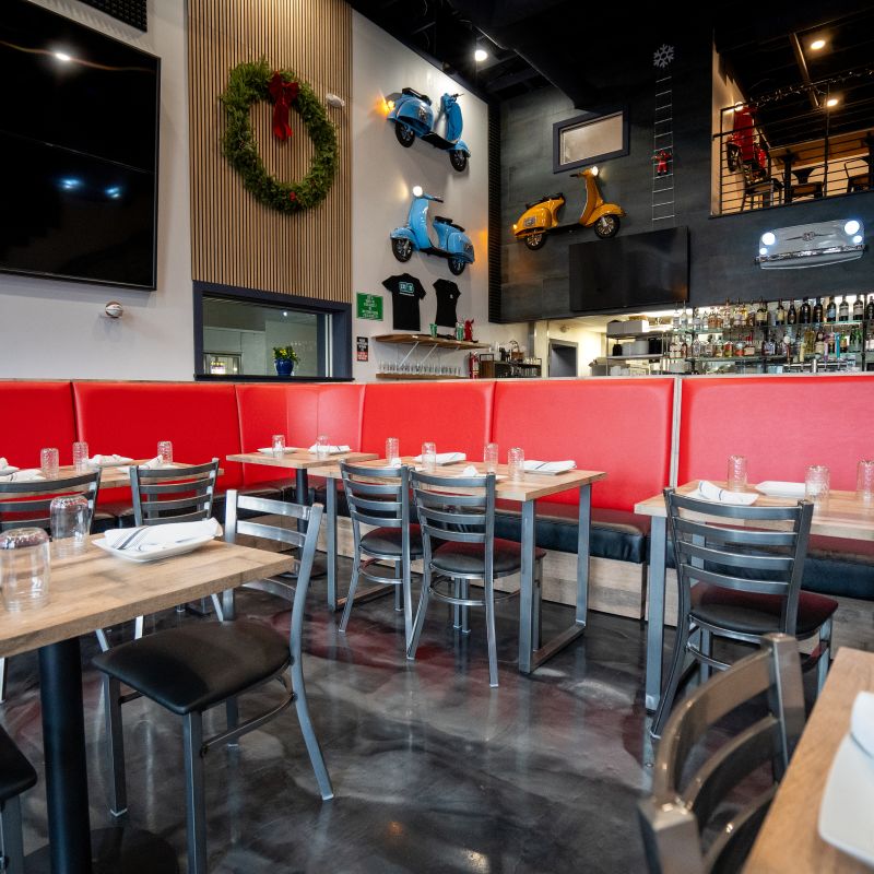 Restaurant Booths Mixed Layout