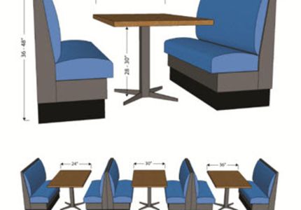 Restaurant Furniture: Guidelines, Tips and Tricks