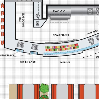 Restaurant Bar Counter Designs Ideas, Dimensions & Images