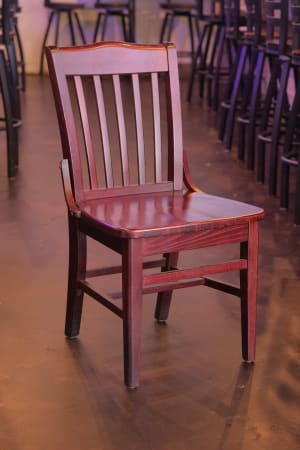 Wooden schoolhouse online chairs