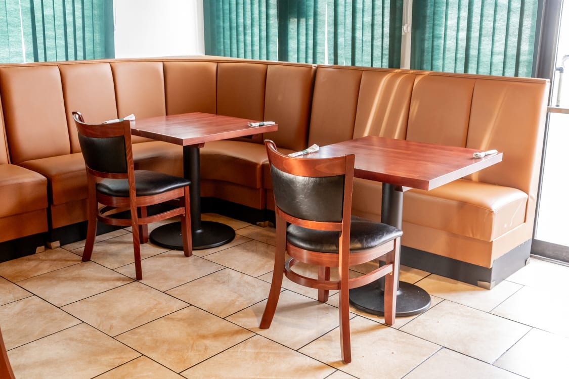 restaurant seating