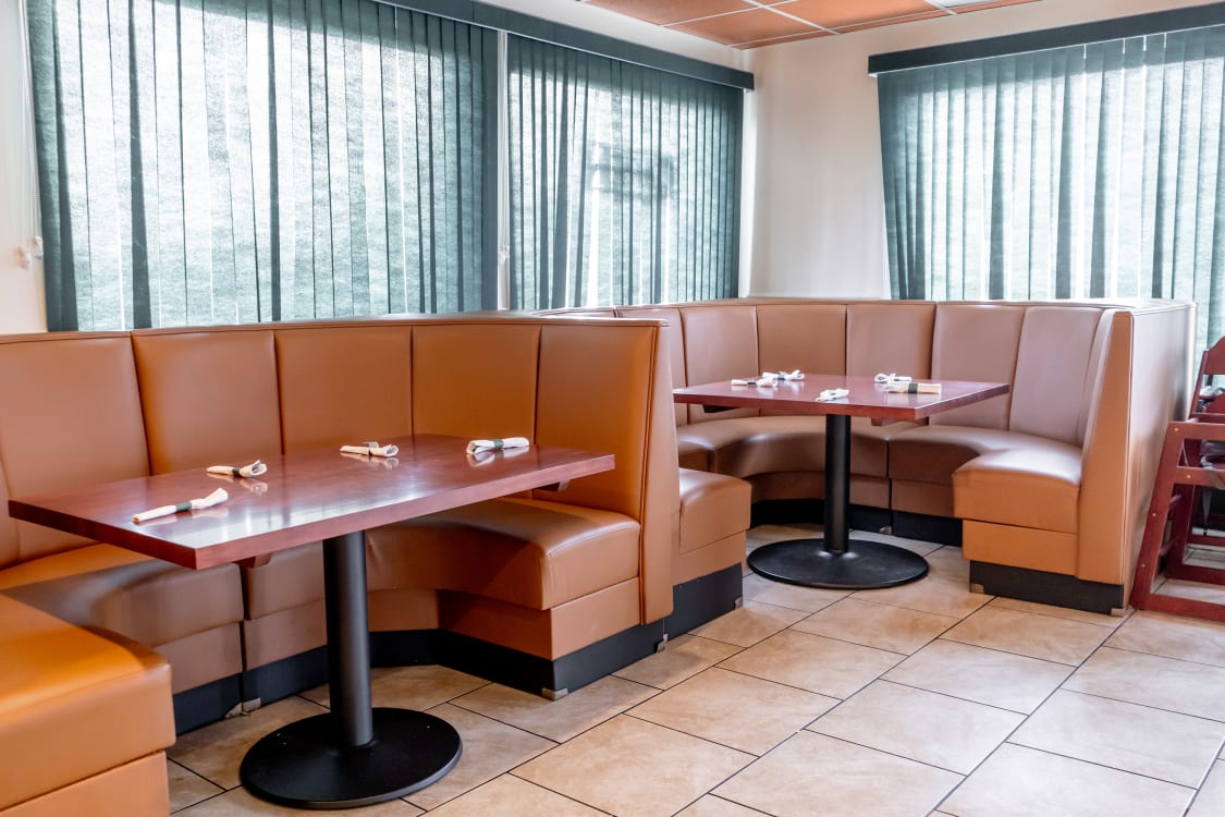 restaurant seating