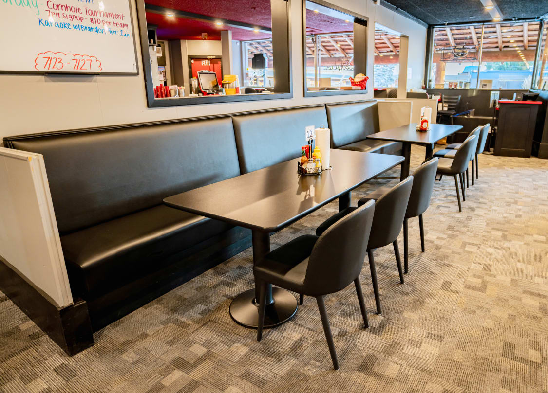 restaurant seating