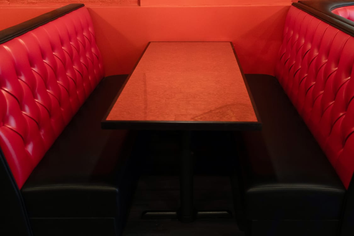 restaurant seating