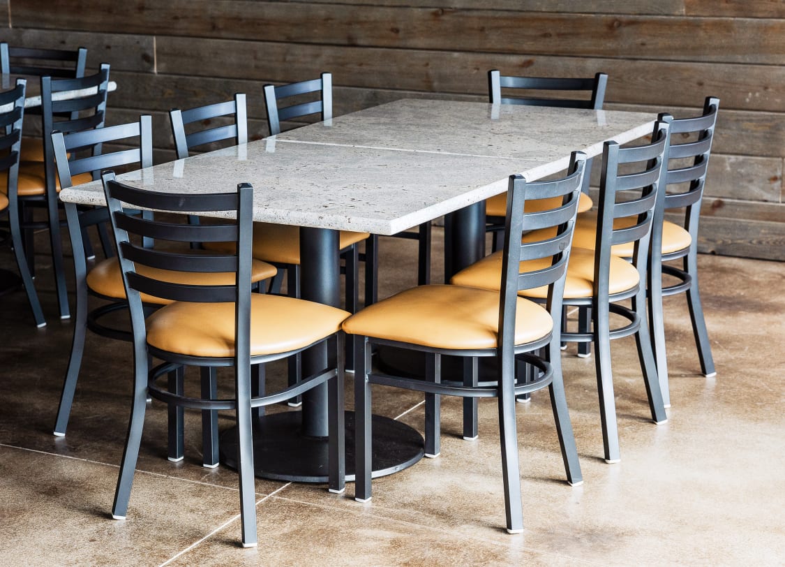 restaurant seating