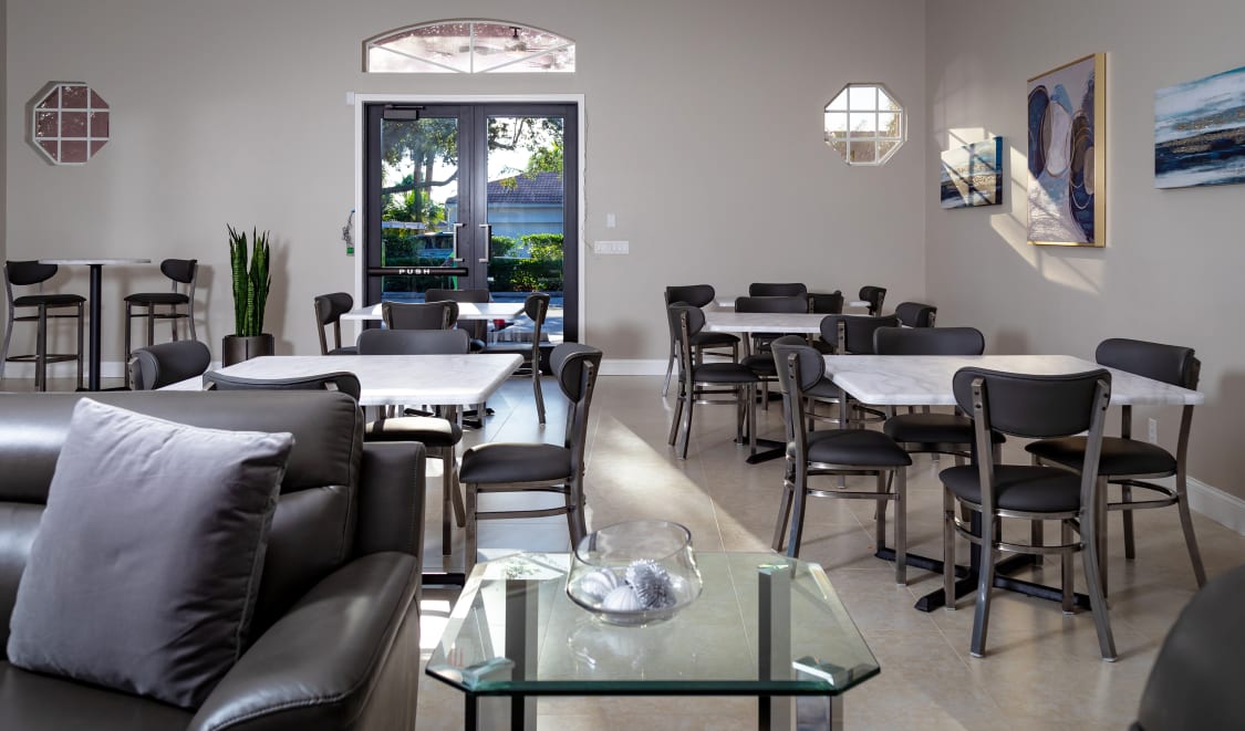 restaurant seating