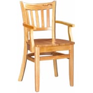 Restaurant Armchairs Commercial Dining Chairs With Arms