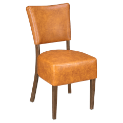 Lumme Padded Back Metal Chair
