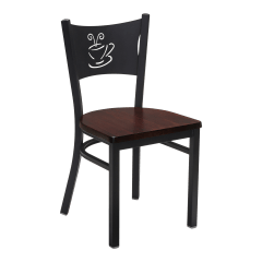 Metal Coffee Cup Restaurant Chair