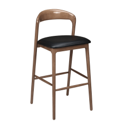 Premium Sigrid Wood Bar Stool