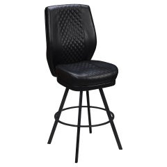 Tesoro Diamond Back Premium Bucket Bar Stool with Circular Frame