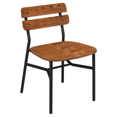 Palmer Metal Chair in Black Finish