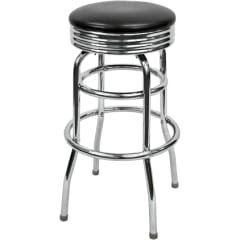 Swivel Bar Stool with a Single / Double Ring 