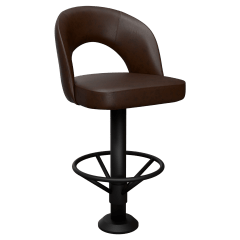 Premium Yali Bucket Swivel Bolt Down Bar Stool