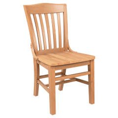 Premium US Made School House Wood Restaurant Chair