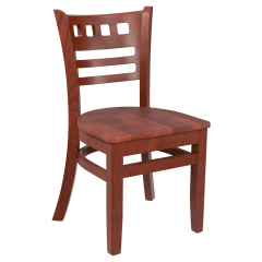 Premium US Made American Back Wood Restaurant Chair