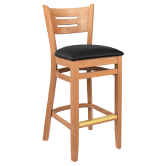 Premium US Made Henry Wood Bar Stool