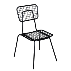 Black Ollie Outdoor Chair