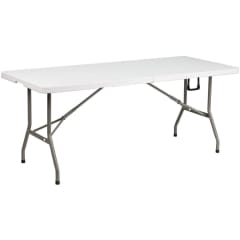 Bi-Fold Granite Plastic Folding Table