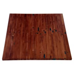 Rustic Solid Wood Butcher Block Table Top