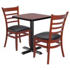 Food court sales tables and chairs