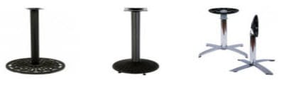 Designer Series Restaurant Table Bases are Now In Stock at RestaurantFurniture.net