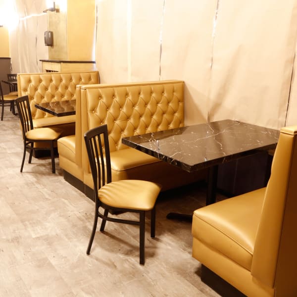 High Quality Modern Restaurant Booth Seating Anchor to Floor - China Booth  and Table, Restaurant Booth and Table
