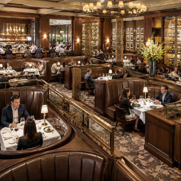 Separate Booth Seating