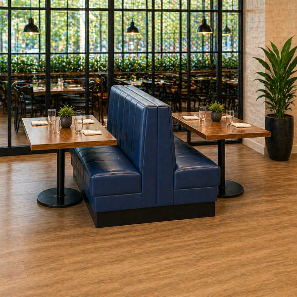 Double Restaurant Booth