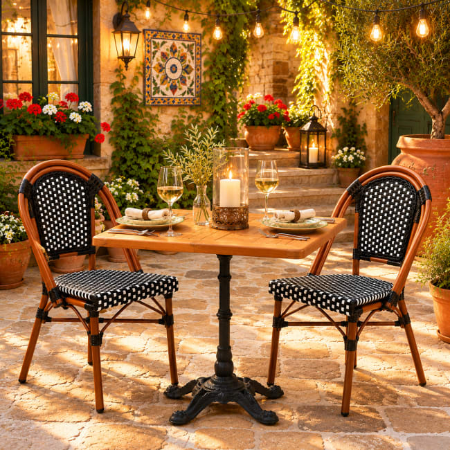Bistro Chairs Patio Italian