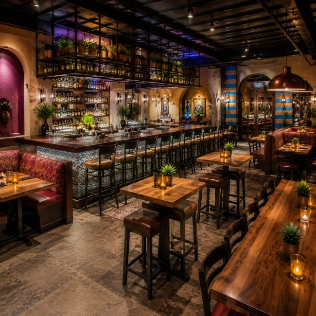 Cantina bar design