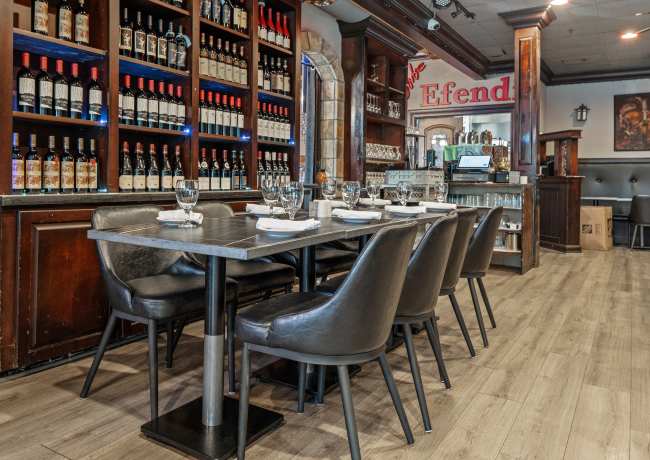 Cafe Efendi restaurant design installation