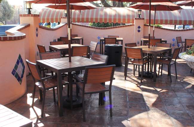 Southwest Mexican restaurant design installation