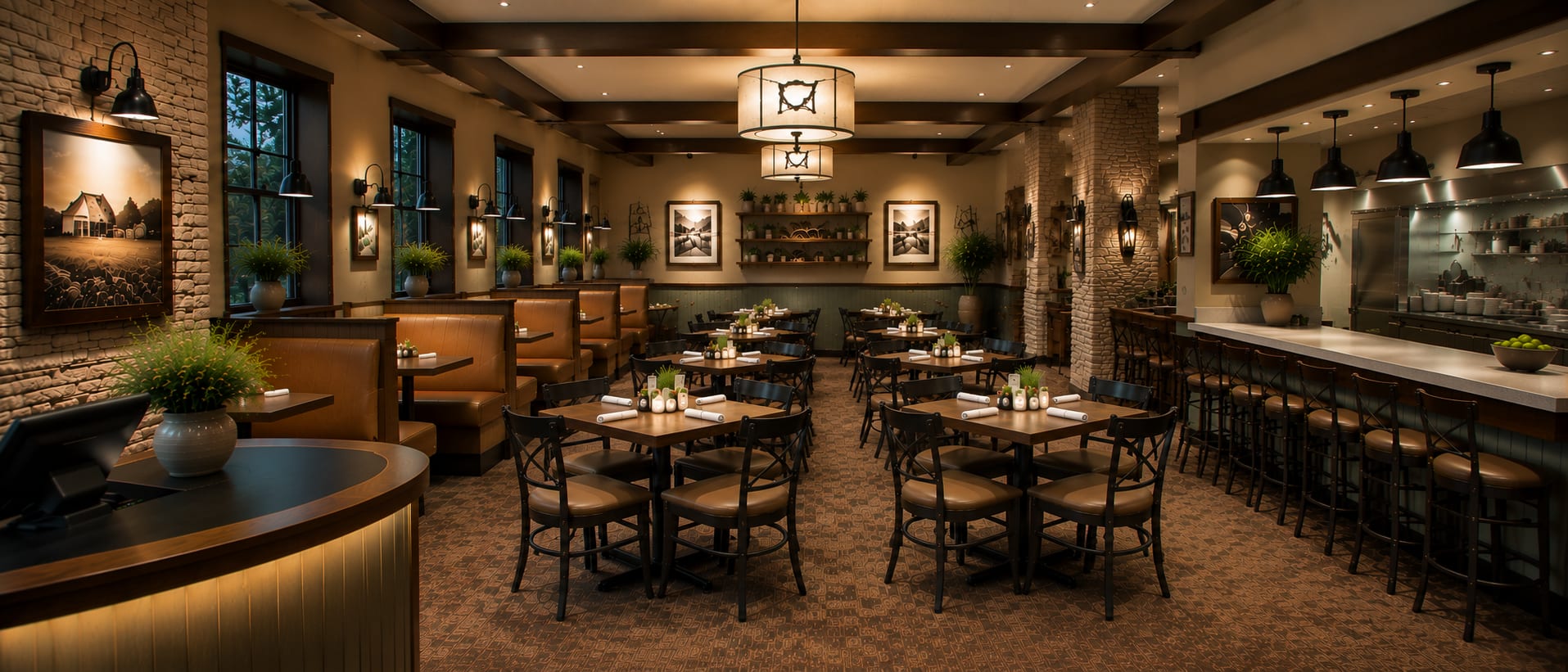 Family style restaurant