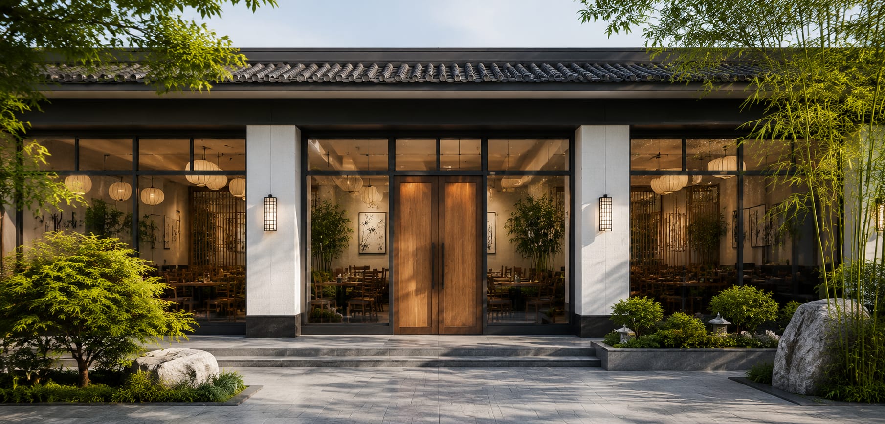 Chinese restaurant Front