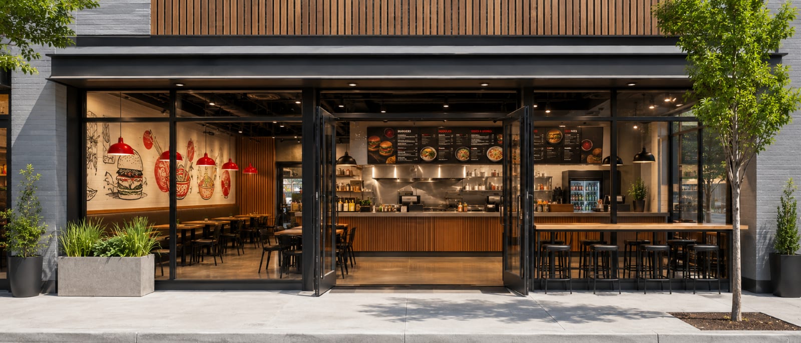 Fast Casual Storefront