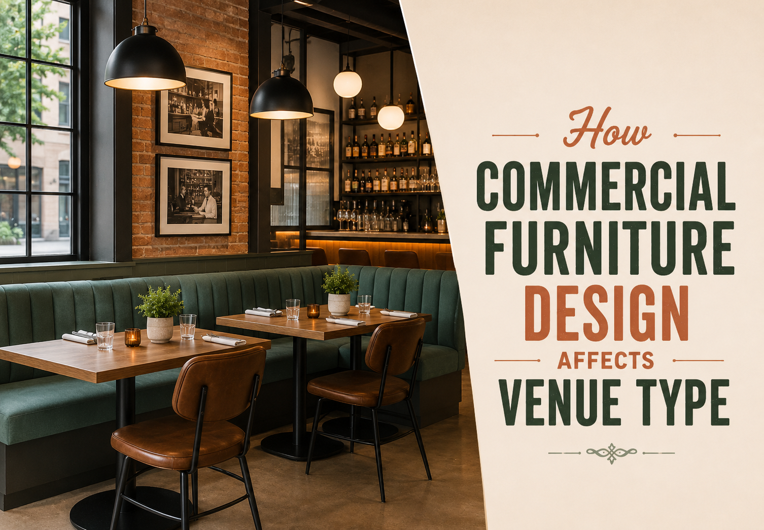 The Hidden Business Mechanics Behind Restaurant Design by Venue Type