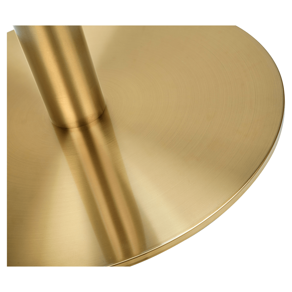 Gold Round Stainless Steel Table Base