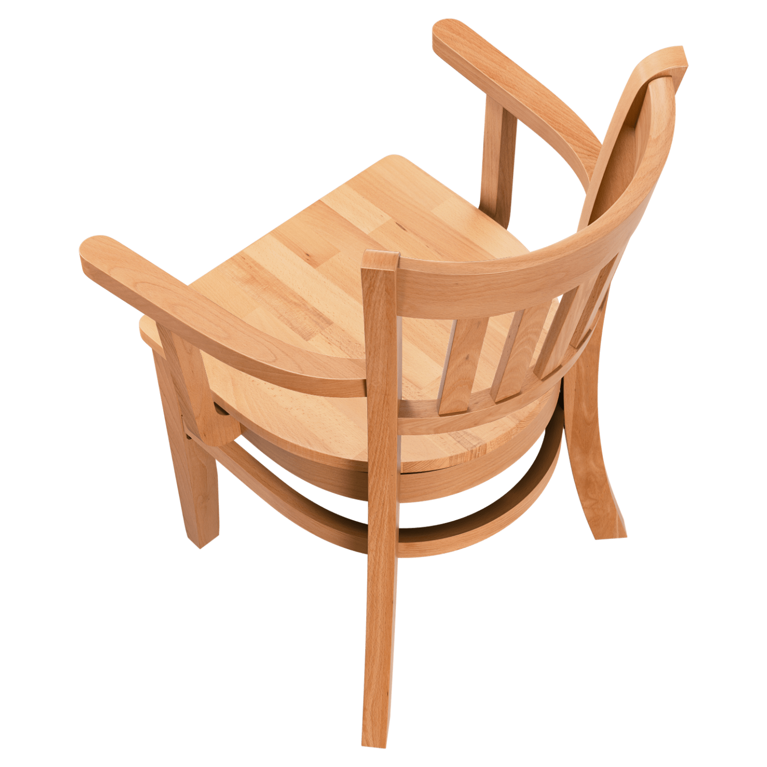 Stickley 89-323-A-W Casual Dining Cottage Arm Chair - Wood, image size:1500x1500