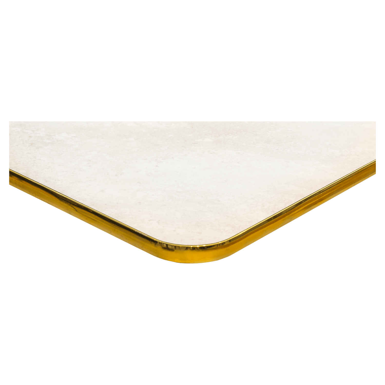 Laminate Table Top with PVC Metallic Edge