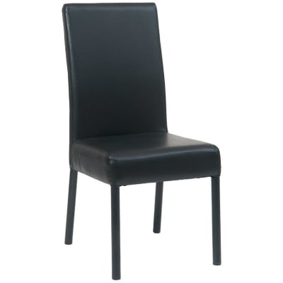 Metal Parsons Upholstered Chair