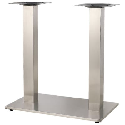Square Stainless Steel Table Bases