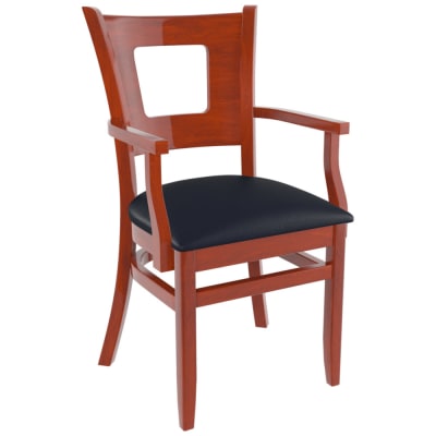 Premium US Made Duna Wood Arm Chair