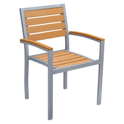 teak patio arm chair plastic duty heavy erat ar fru