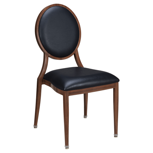 Quickship Deco Lotus Aluminum Stack Chair