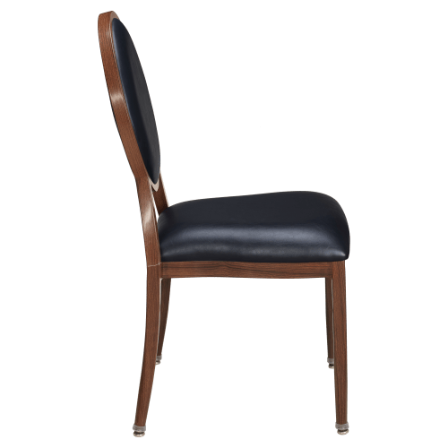 Quickship Deco Lotus Aluminum Stack Chair