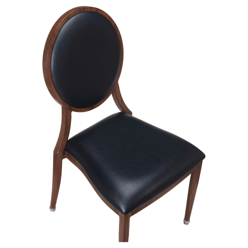 Quickship Deco Lotus Aluminum Stack Chair