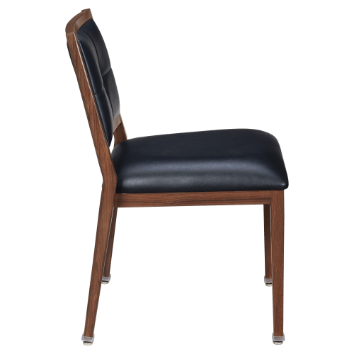 Quickship Milano Modern Aluminum Stack Chair